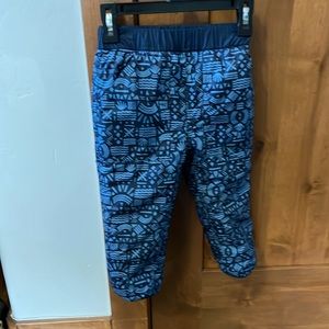 Patagonia reversible snow pants 3T
